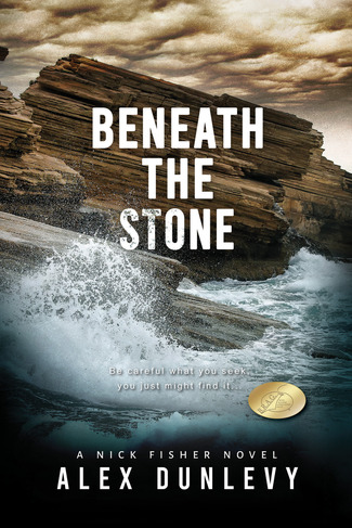 The cover of 'Beneath the Stone' novel
